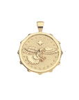 PROTECT Eagle JW Original Pendant Coin in Solid Gold