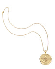 Eagle coin on classic rolo chain