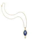 Protect with my eye on you pendant on the classic rolo chain