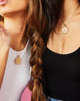 SISTERS Forever JW Original Pendant Coin in Solid Gold