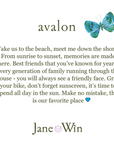 AVALON Petite Embellished Coin