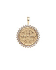 SISTERS Forever Petite Embellished Coin Pendant