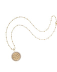 SISTERS Forever Petite Embellished Coin Pendant