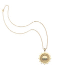 Strong apollo pendant on the classic rolo chain