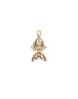 Goldfish charm with mother of pearl eye