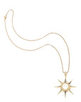 Strong supernova pendant on the classic rolo chain