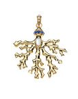 STRONG Embellished Coral Pendant