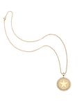 Texas petite embellished coin on the classic rolo chain