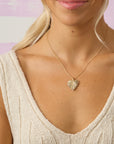 LOVE Petite Embellished Full-Heart Pendant