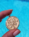 FOREVER JW Original Pendant Coin in Solid Gold