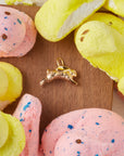 Gold rabbit pendant