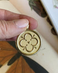 Video of Gold LOVE Coin Pendant Shown Front and Back