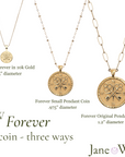 Baby FOREVER JW Pendant in 10k Gold