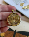 Video of Gold Coin Pendant Shown Front and Back