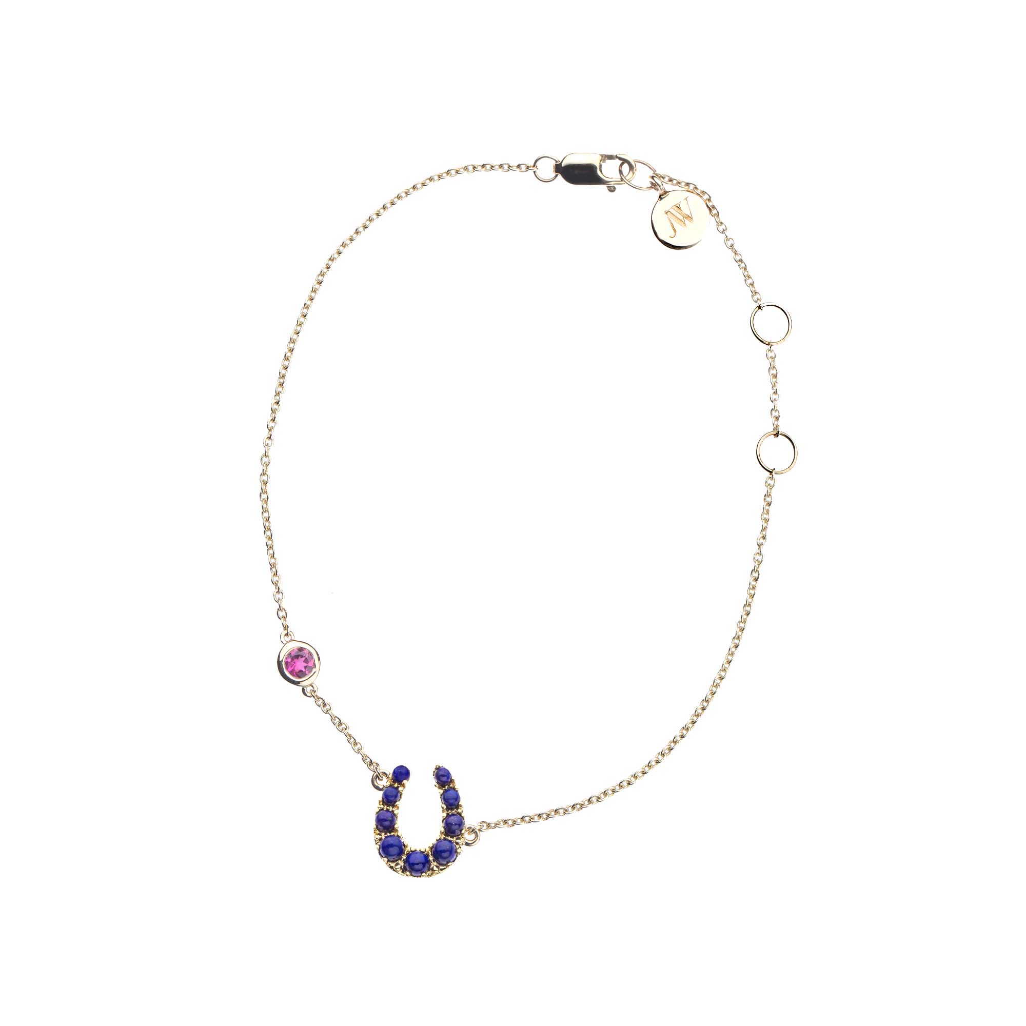 LUCKY Baby Horseshoe Delicate Bracelet in 10k – Jane Win Jewelry LUCKY Baby Horseshoe Delicate Bracelet in 10k – Jane Win Jewelry