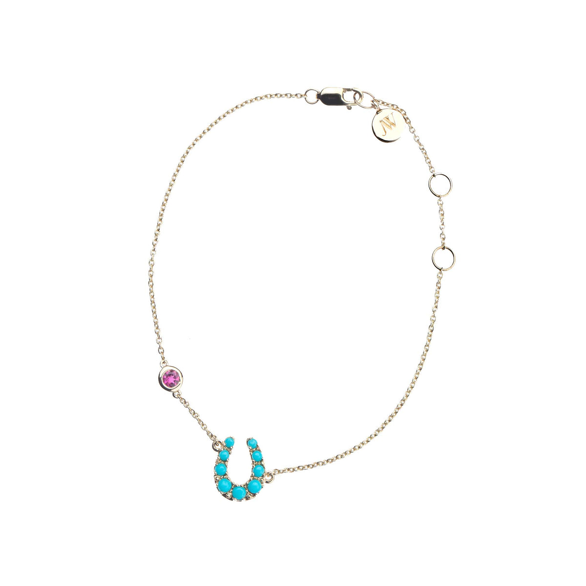 LUCKY Baby Horseshoe Delicate Bracelet in 10k – Jane Win Jewelry LUCKY Baby Horseshoe Delicate Bracelet in 10k – Jane Win Jewelry