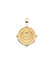 Personalized Petite Coin Pendant