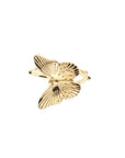 Gold butterfly ring