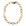 Chunky Link Chain with Lapis Bead