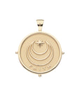 Gold Coin with Jane Win Moon and Star Logo and FAITH underneath (Back)