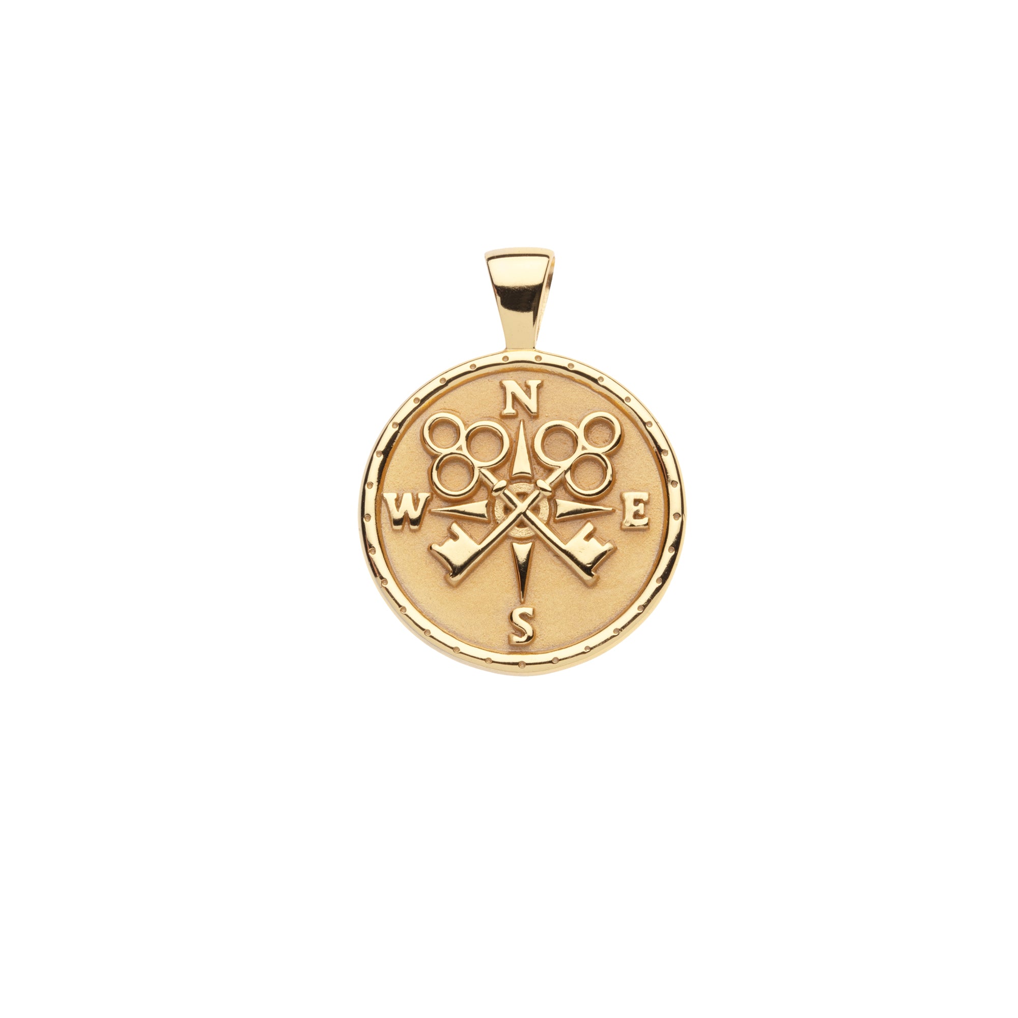 Jane Win 'Forever' Coin Pendant