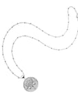 FOREVER JW Small Pendant Coin in Silver