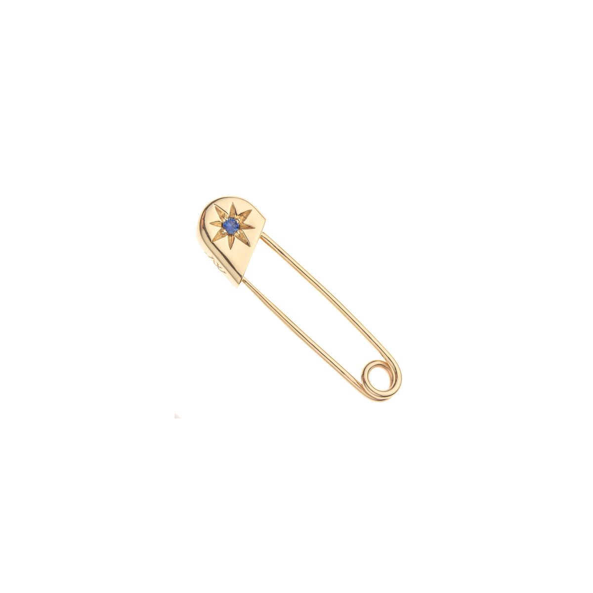 Forever Something Blue Pin in Solid Gold | Jane Win