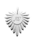 LOVE Full-Heart Pendant in Silver