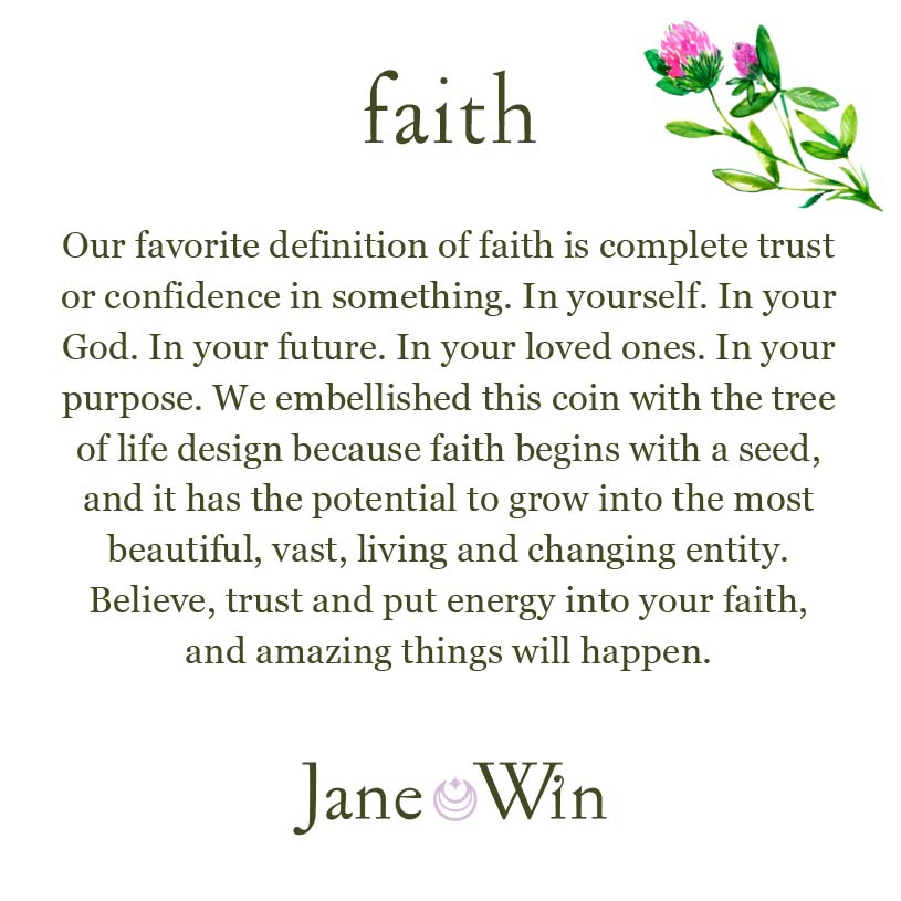 Jane Win Faith card and meaning