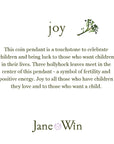 Meaning of Jane Win Joy Pendant + Packaging included