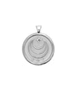 Silver Coin Featuring Moon and Star Logo and word JOY underneath