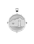 LAKE SUNAPEE JW Original Pendant Coin in Silver