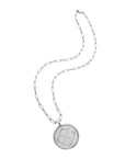 LOVE JW Original Pendant Coin in Silver
