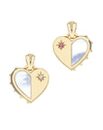 LOVE Half of My Heart Set of Two Pendants