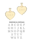 LOVE Half of My Heart Set of Two Pendants