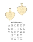LOVE Half of My Heart Set of Two Pendants