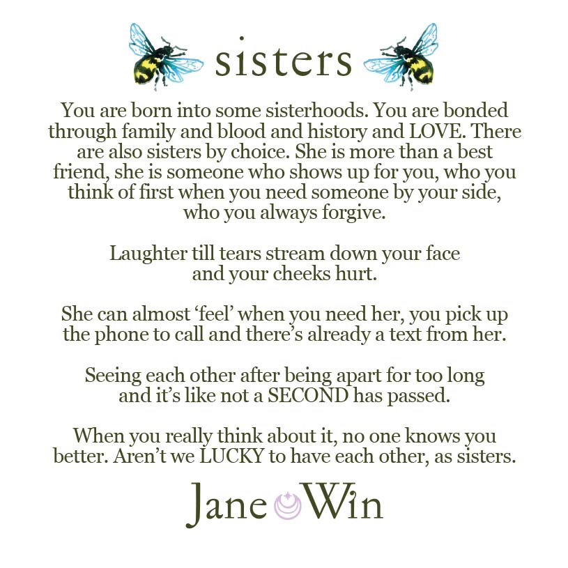Jane Win Sisters Card and Meaning