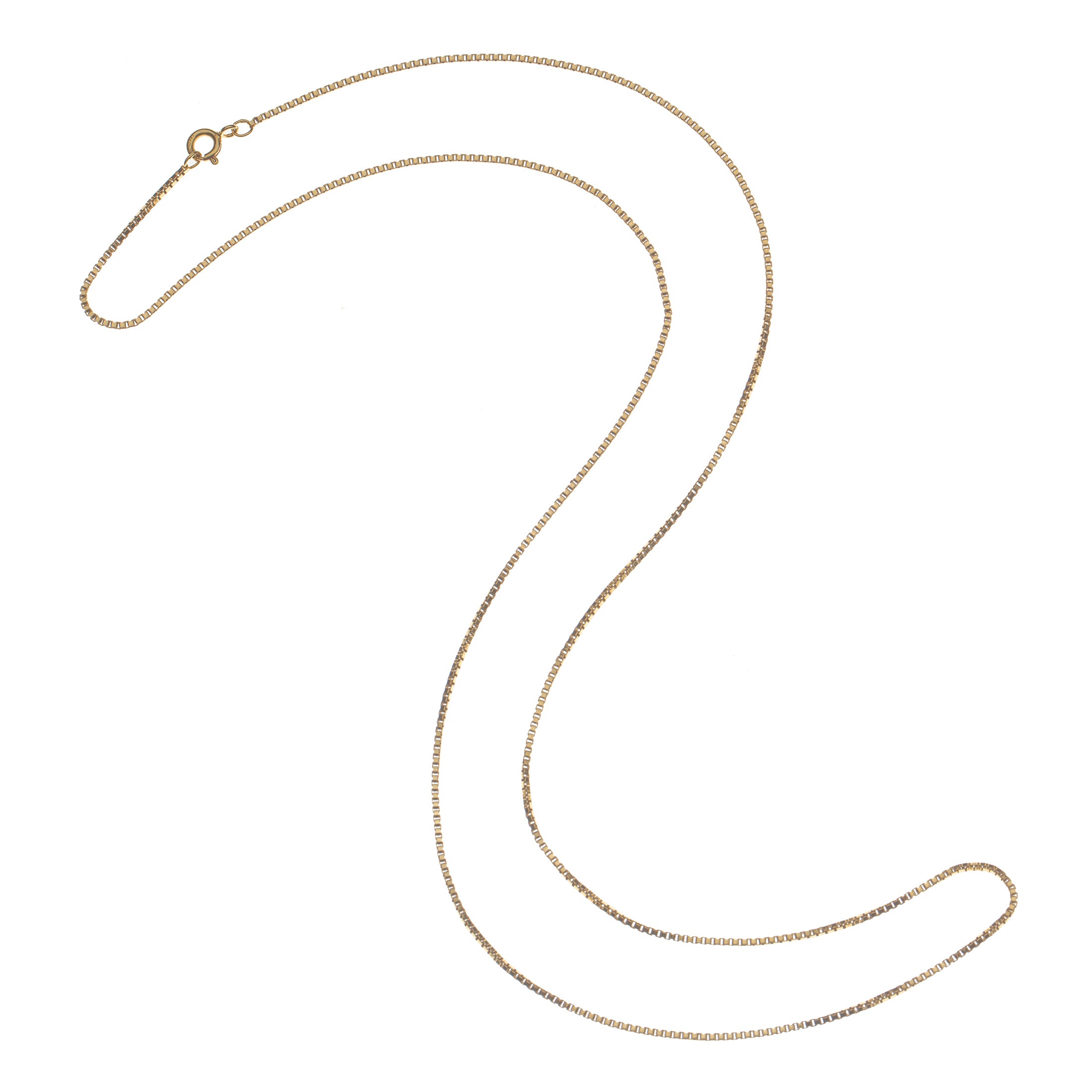 Classic 24 Inch Venetian Box Chain – Jane Win Jewelry