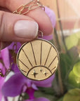 Video of Gold Coin Pendant Shown Front and Back
