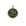 PROTECT JW Original Pendant Coin in Green Enamel