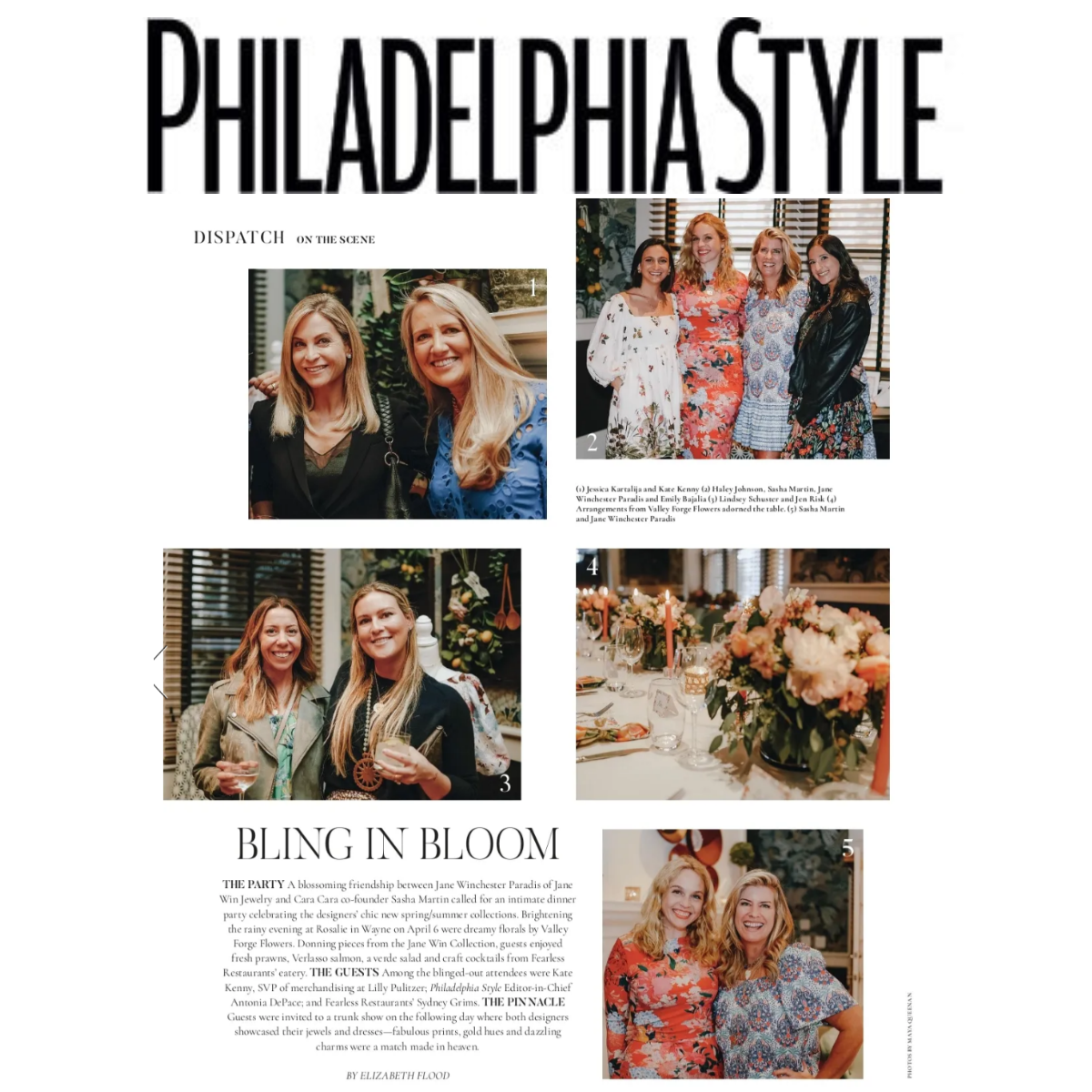 Press Highlight: Philadelphia Style Bling in Bloom