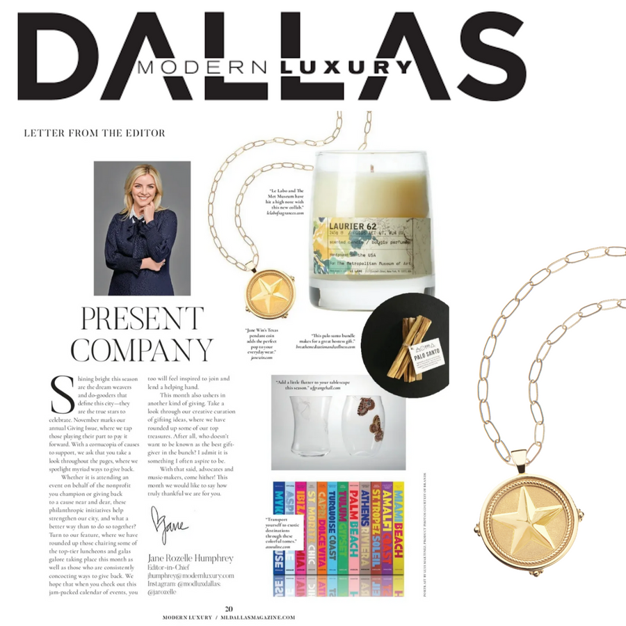Press Highlight: Dallas Modern Luxury Adores the Texas Coin