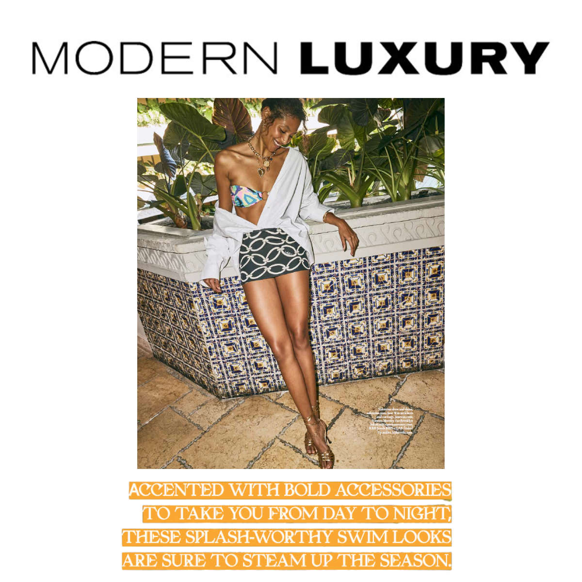 Press Highlight: Modern Luxury 'Heat Wave' Accessories for Summer