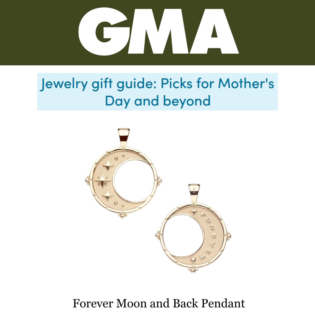 Press Highlight: Good Morning America shares Jane Win in their Mother's Day Jewelry Guide