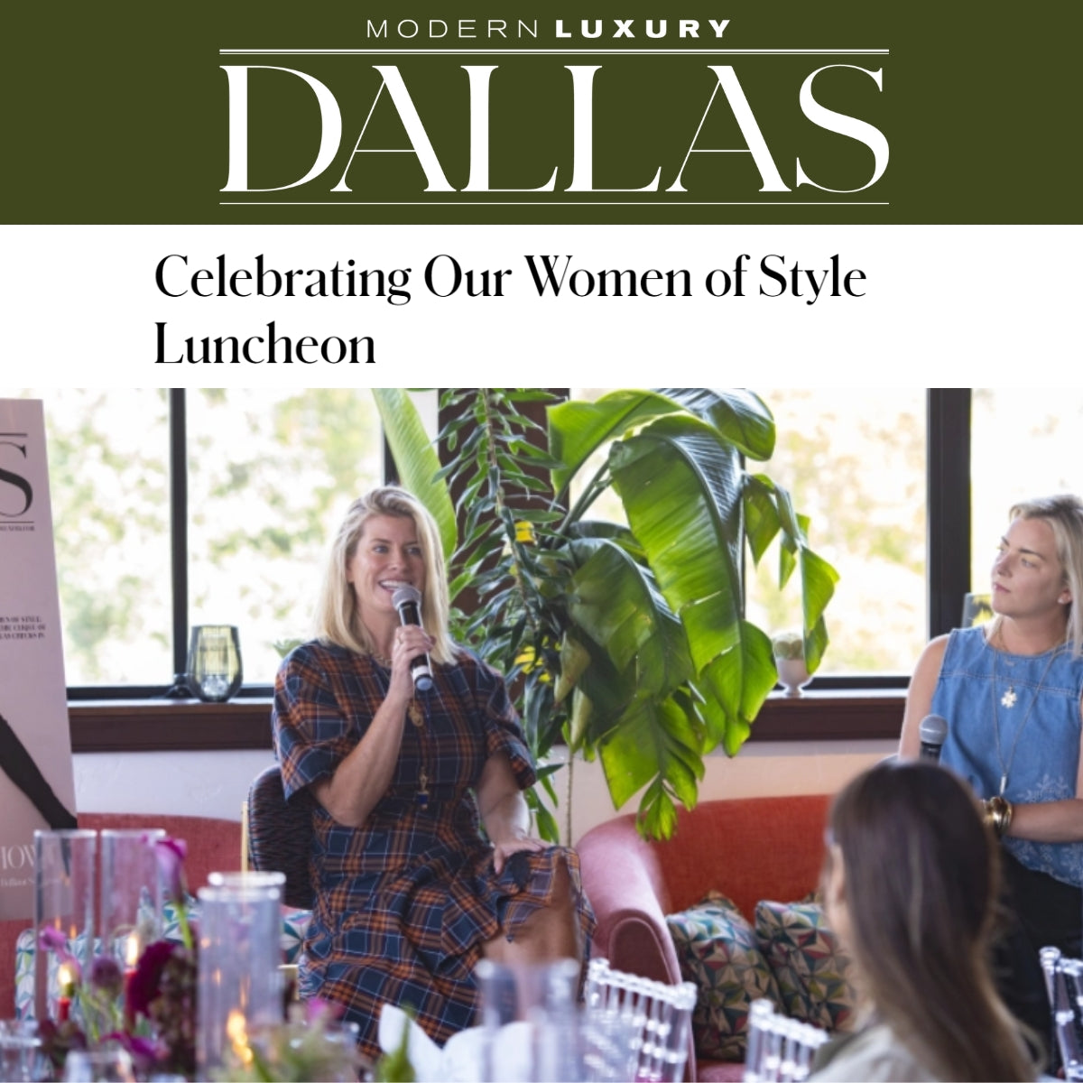 Press Highlight: Modern Luxury Dallas Women of Style Event