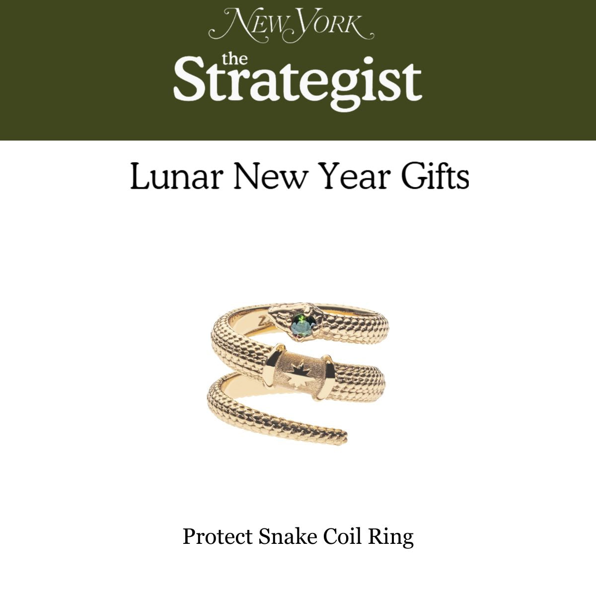 Press Highlight: The Strategist's "Best Lunar New Year Gifts"