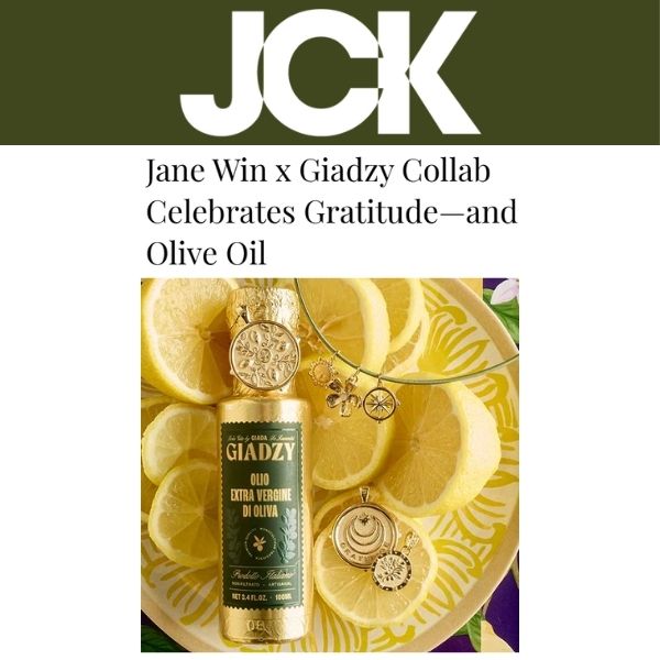 Press Highlight: JCK features Jane Win x Giadzy Collaboration Celebrating Gratitude