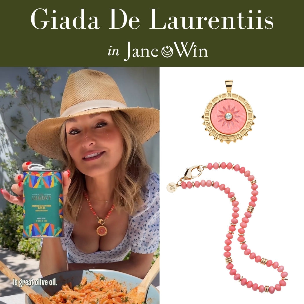 Press Highlight: Giada De Laurentiis' Jane Win Coral Moment