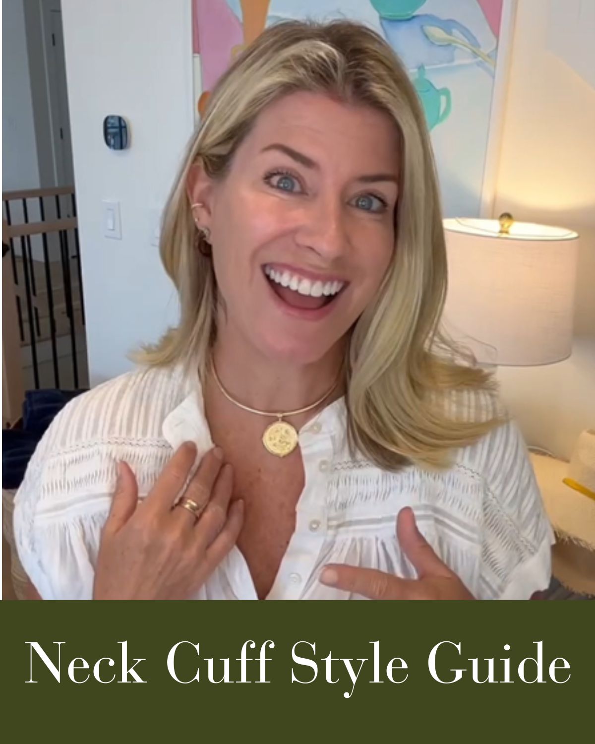 Jane Win Behind the Stack: Neck Cuff