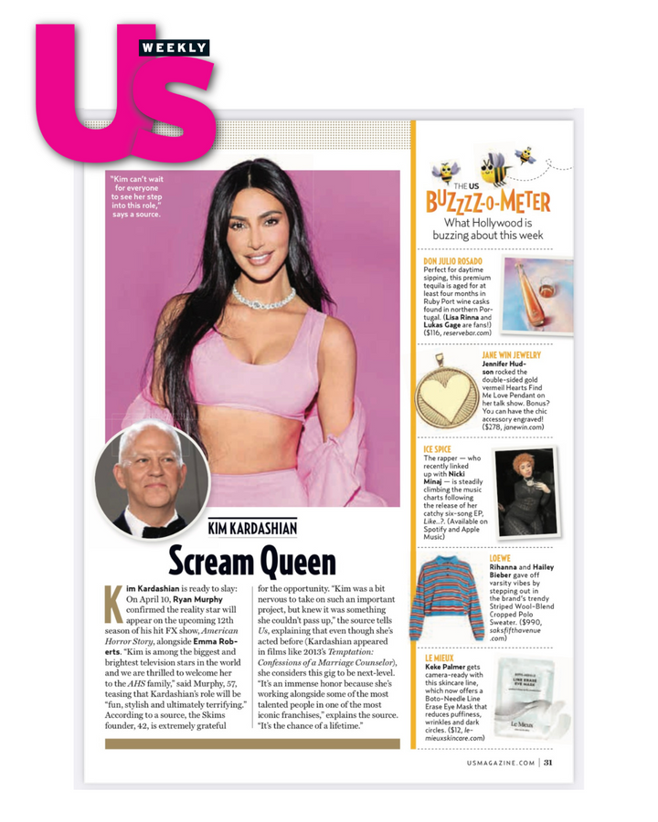 Press Highlight: US Weekly - Buzz-O-Meter